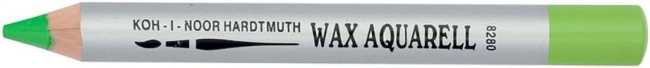 Карандаш восковой акварельный, желтовато-зеленый, Wax aquarell Koh-I-Noor/8280022002KS (4)