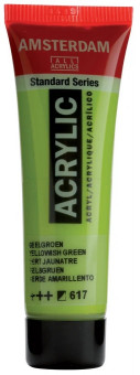 Краска акриловая Amsterdam туба 20мл №617 Желтовато-зеленый