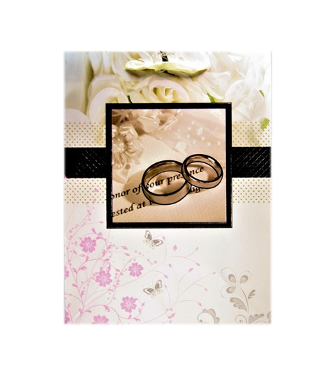 ПАКЕТ ПОДАРОЧНЫЙ БУМАЖНЫЙ СВАДЕБНЫЙ "ASMAR" ПЛОТНОСТЬ 210 ГР. 18*24*8 (12)