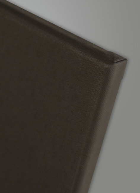 Холст на подрамнике, черный грунт, 100% хлопок 380г/м2 50х70, 25.5070BG