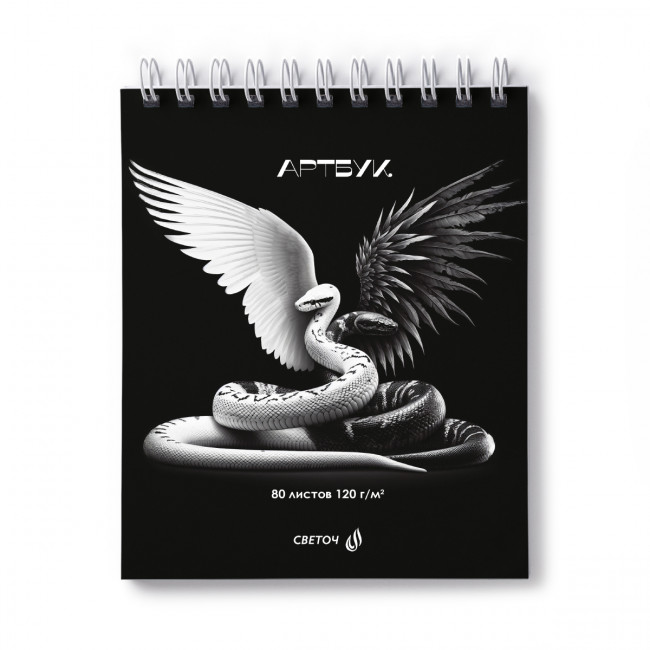 Артбук 175*200мм 80л "Мистический сюжет" на гребне, Светоч/А161_01367 (2/12)