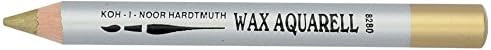 Карандаш восковой акварельный, золото, Wax aquarell Koh-I-Noor/8280040002KS (4)