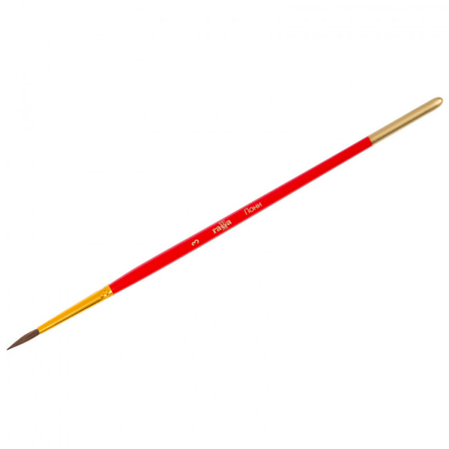 Кисть пони Гамма, круглая №03 (30)