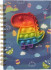 Блокнот+Pop it: 80л 21*14,5см "РАДУГА"; цветная обложка 7БЦ, с игрушкой pop it (10*8 см) различной формы; блок-клетка, Basir МС-6383