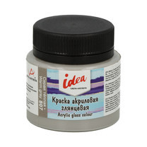 Краска акриловая для декора глянцевая 50мл 807 Серая теплая, idea, VISTA-ARTISTA/ IGA-50 807 Краска акриловая для декора глянцевая 50мл 807 Серая теплая, idea, VISTA-ARTISTA/ IGA-50 807