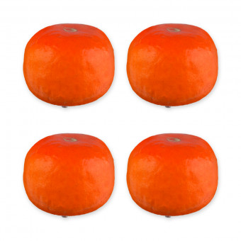 Муляж 3 x 4,5см "Мандарин", 4шт, Blumentag/RDF-03 01 (6)