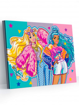 Набор для творчества "Рисование по номерам" "Барби подружки" Barbie Extra 30*40