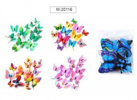 Декоративные элементы 12шт из пластика на магните, Mazari/M-20116 (36)