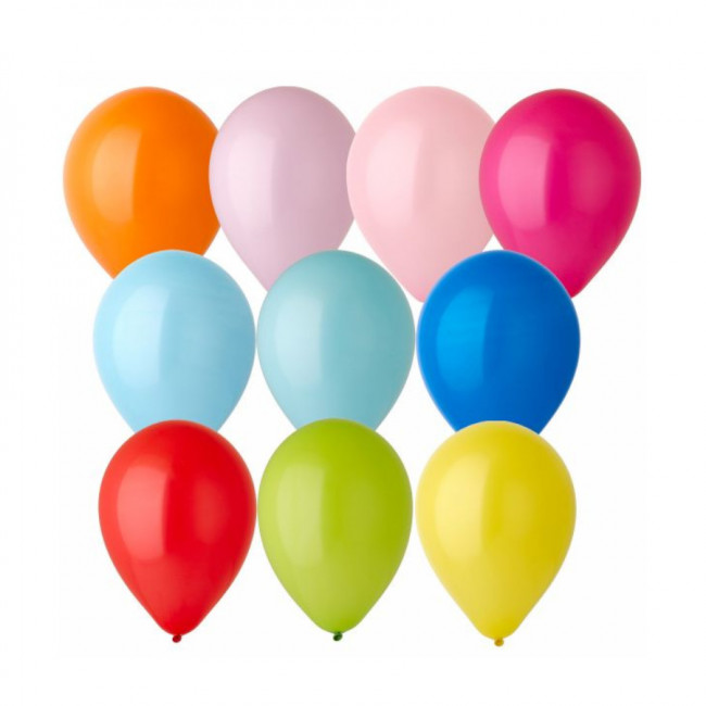 Набор воздушных шаров 12" "Пастель Фэшн", цвета ассорти, 50шт, Микрос/1101-0502