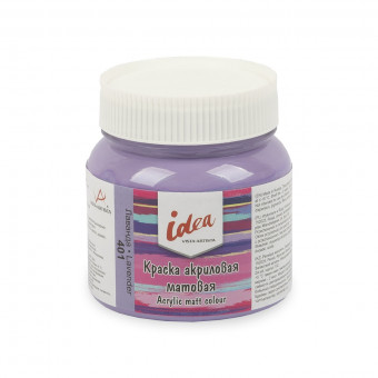 Краска акриловая для декора матовая 220мл 401 Лаванда, idea, VISTA-ARTISTA/ IMA-220 401