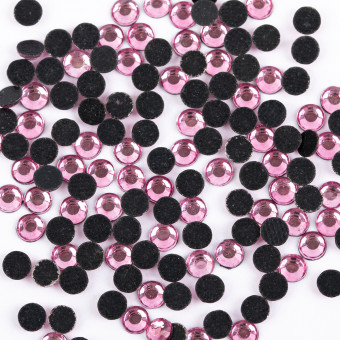 Страз клеевой 3 - 3.2мм  акрил, №038 св.розовый, 144шт, SS12, Zlatka/RS/144/3 №038