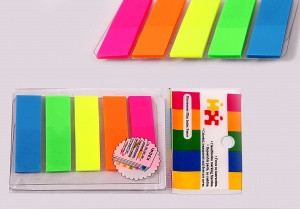 Набор стикеров-разделителей "ASMAR "(12*43  цветной). (48)