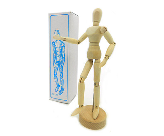 Манекен WGWZ-10 "Человек" 20см, художественный, из дерева, в к/кор (1/100) Манекен WGWZ-10 "Человек" 20см, художественный, из дерева, в к/кор (1/100)
