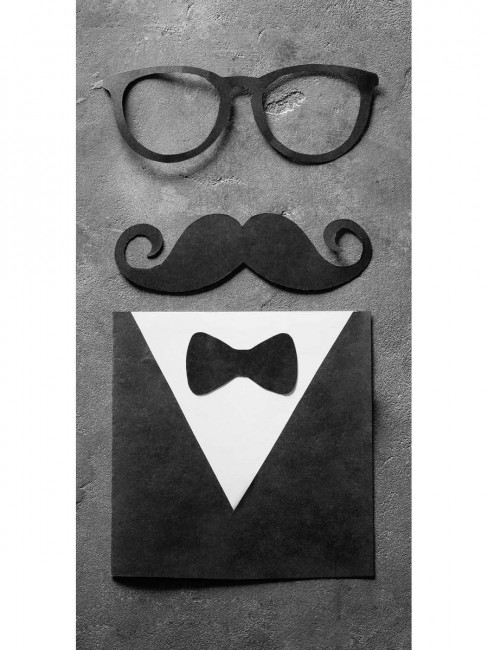 Конверт для денег "Мужской костюм", УФ-лак, Optima MILAND/1-04-0419 (10)