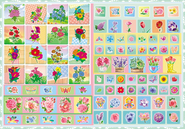 Раскраски А4 с наклейками, РН-1250 (10)