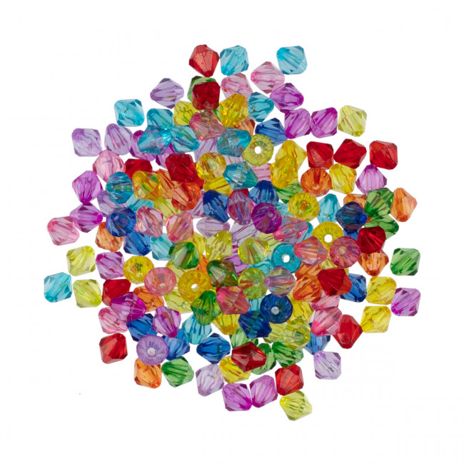 Бусина 7 х 8 мм акрил, №01 ассорти, 25г, Zlatka/ARO №01 Бусина 7 х 8 мм акрил, №01 ассорти, 25г, Zlatka/ARO №01