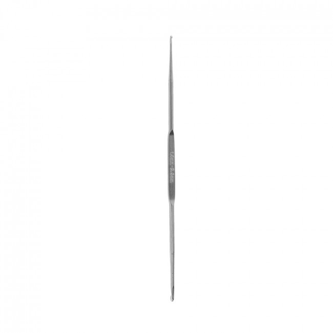 Для вязания HD крючок d3,0- 4,0мм 13см стальной, двухсторонний, Gamma